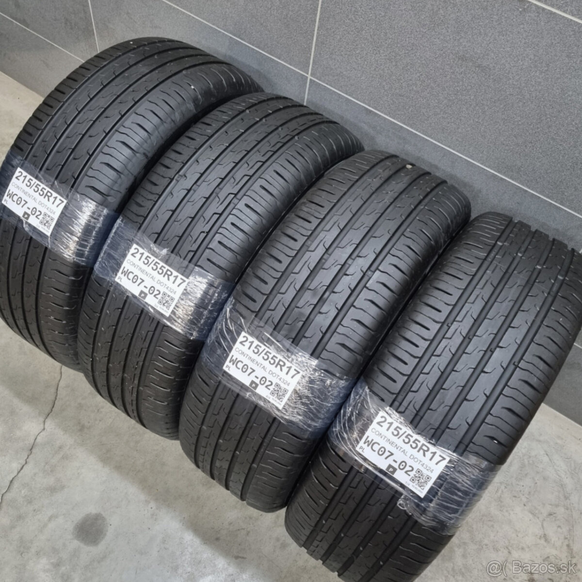 Letné pneumatiky 215/55 R17 CONTINENTAL - 3