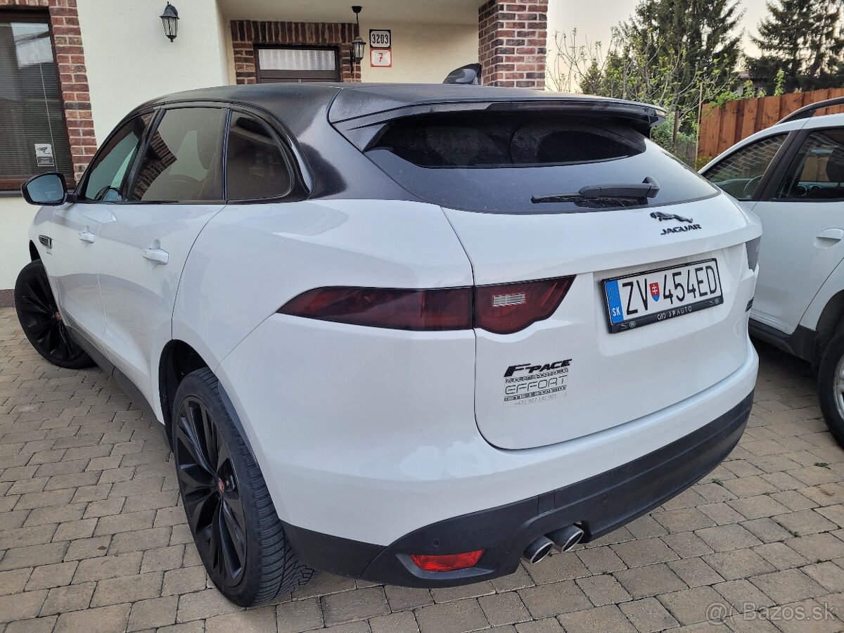 Predám SUV Jaguar F-PACE 2,0 d, 4/2017, automat 4x4