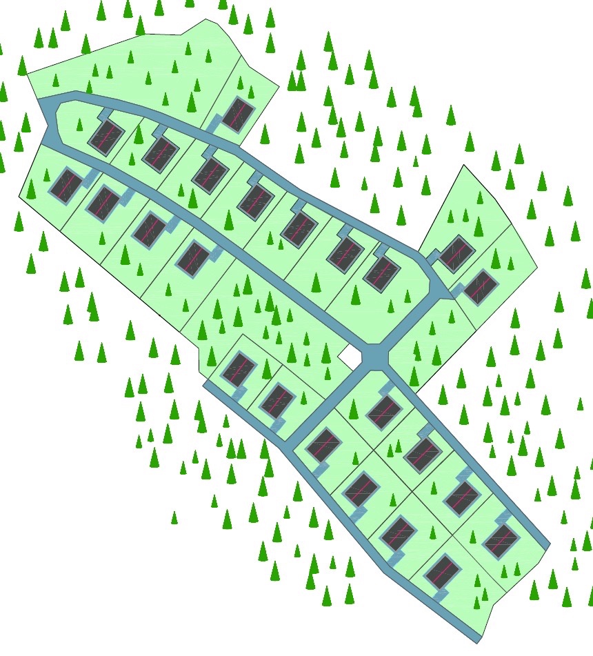 Rekreačná chatová oblasť Zlatník - predaj pozemkov - 3