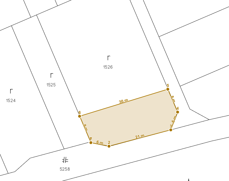 pozemok-časť parcely k.u. Krivá - 3