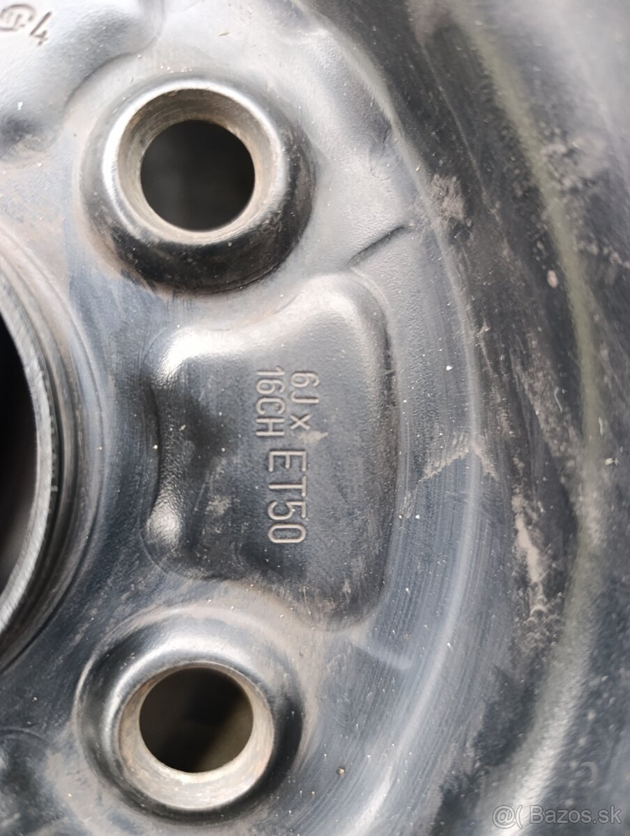 Plechové disky R16 4ks - 3