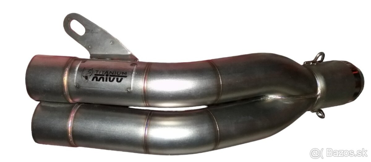 Športový Nový univerzálny moto výfuk nerezový Logo: Mivv - 3