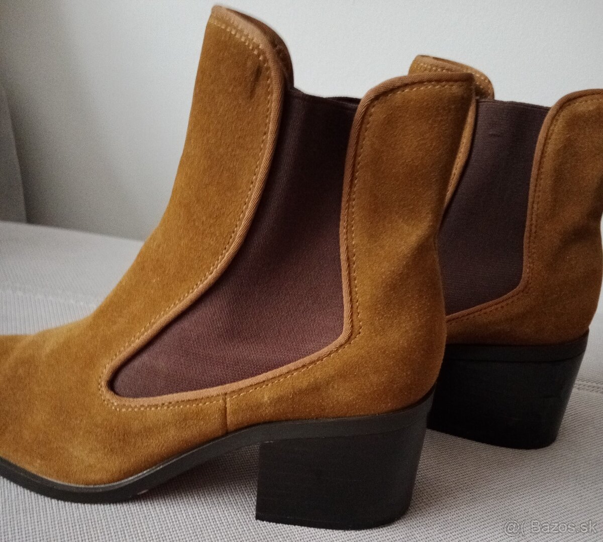 Dámske členkové čižmy Stradivarius - 3