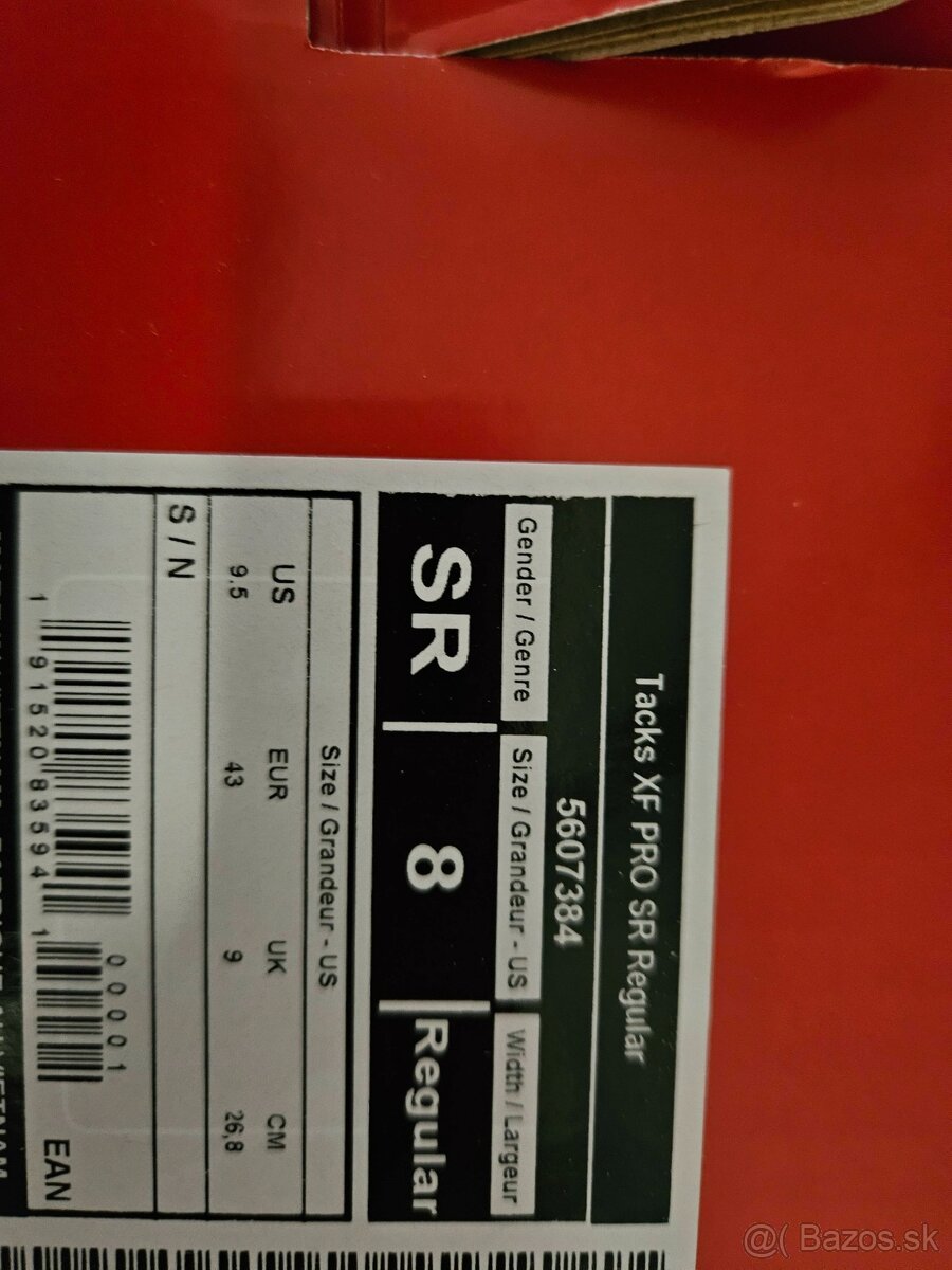 Profi korčule CCM TACKS XFpro - 8 R - 43ky,nove v top cene - 3