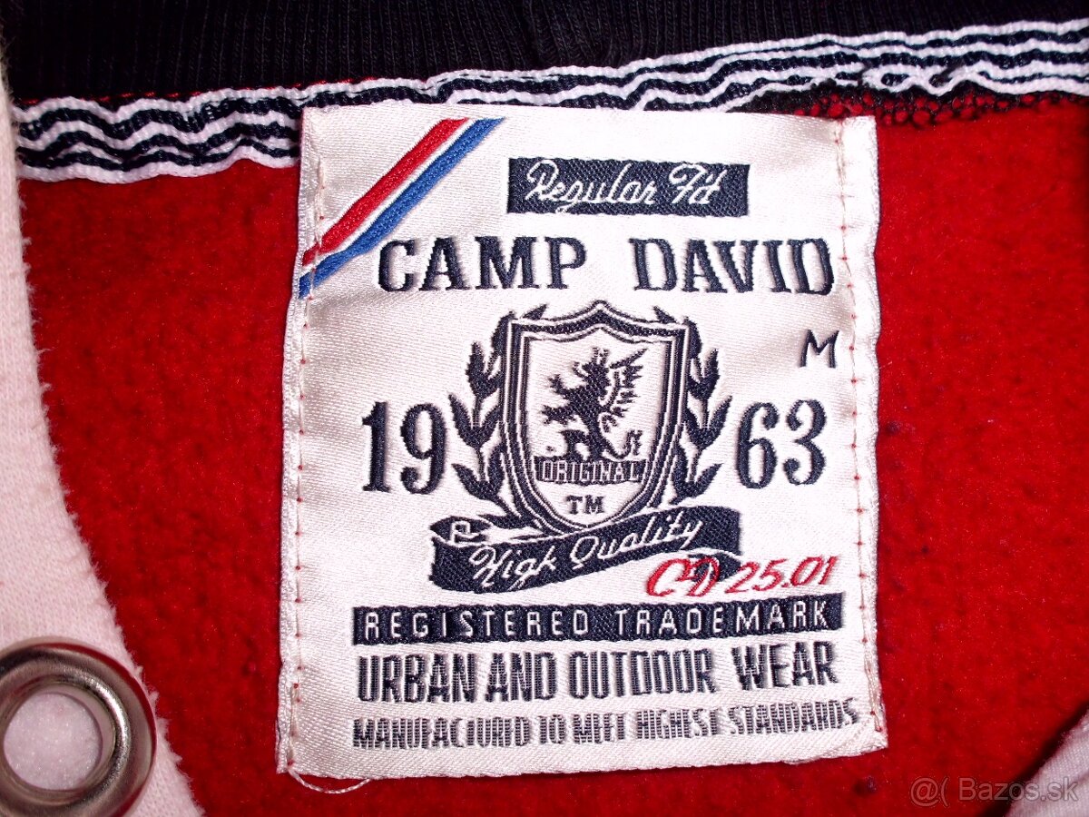 Camp David pánska mikina-bunda L-M - 3