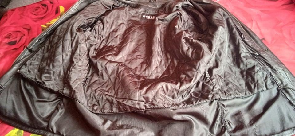 Panska kožená bunda - Pravá koža - 3