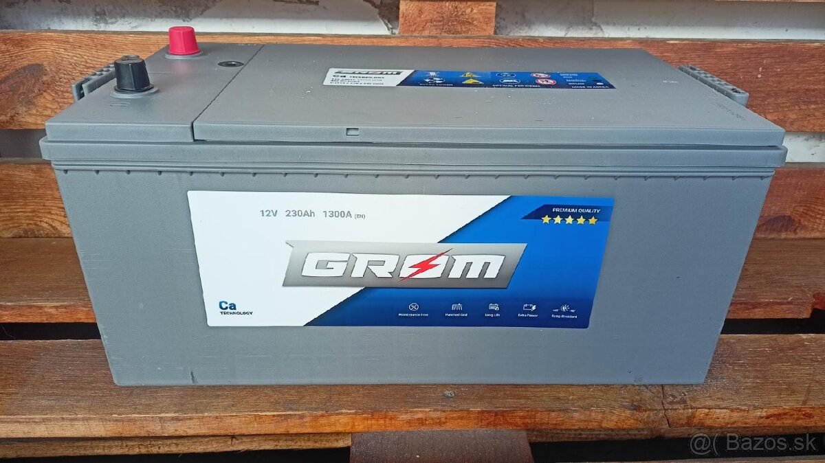 autobateria 12V 230 Ah - akumulátor - 3