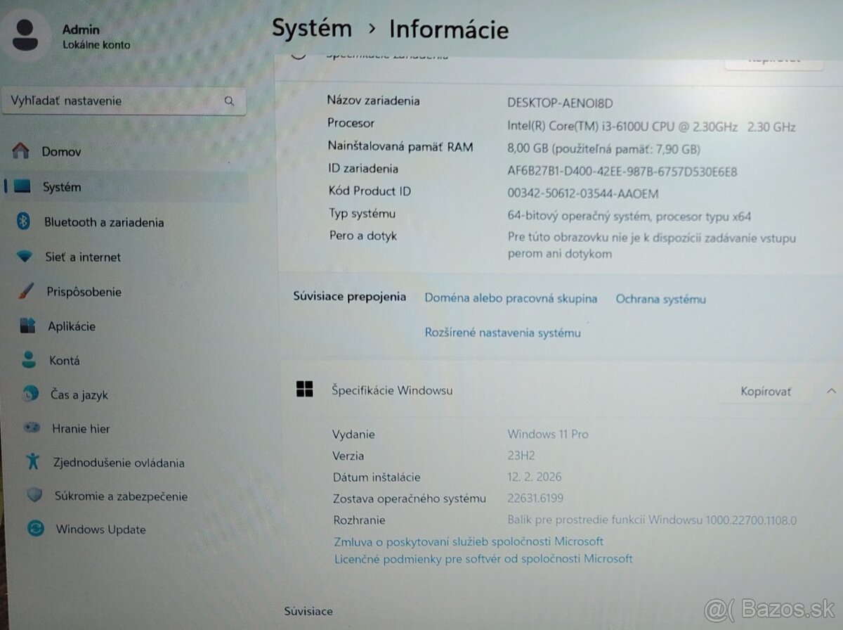 HP ProBook 450G3 - 3