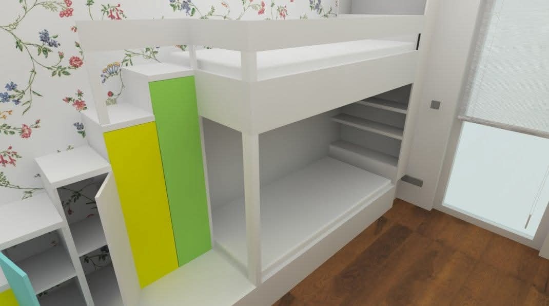 Poschodová posteľ - 3