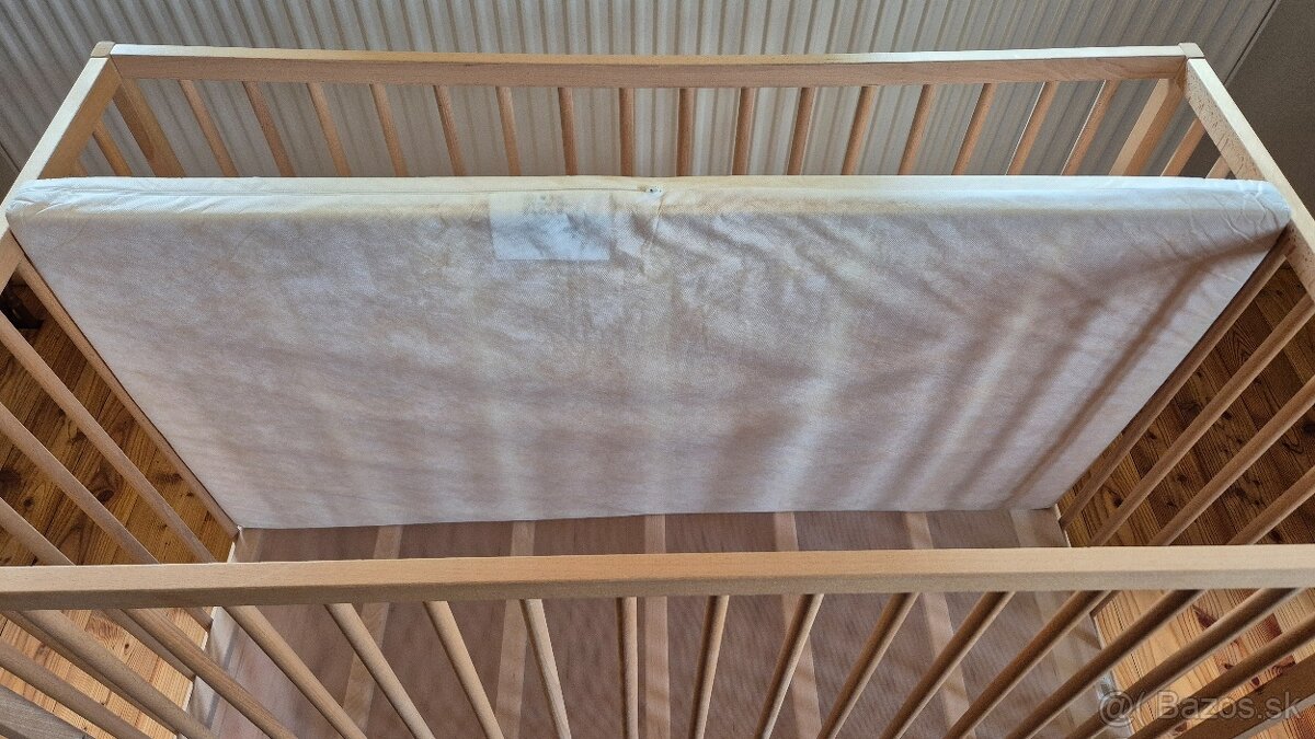 Detská postieľka + mantinel - 3