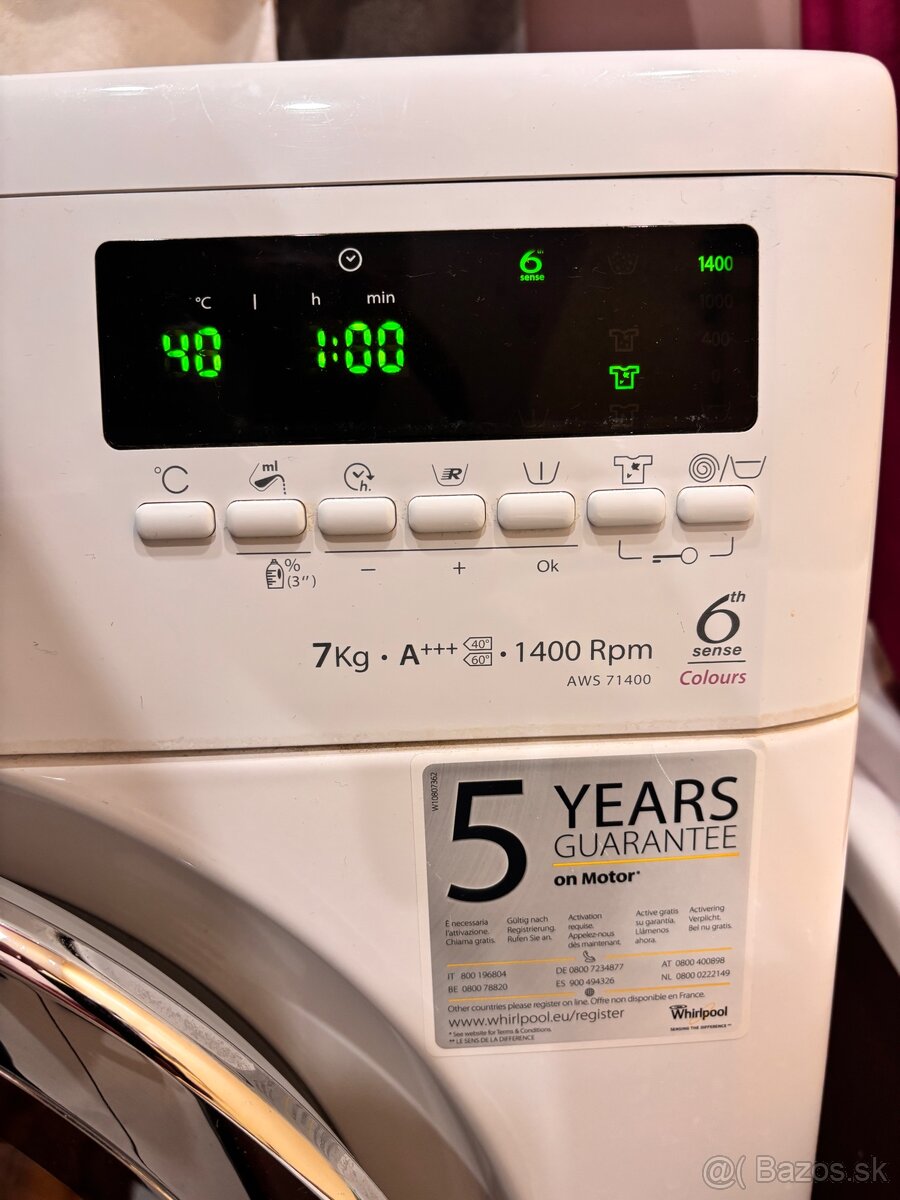 Whirpool AWS 714 00 - 3