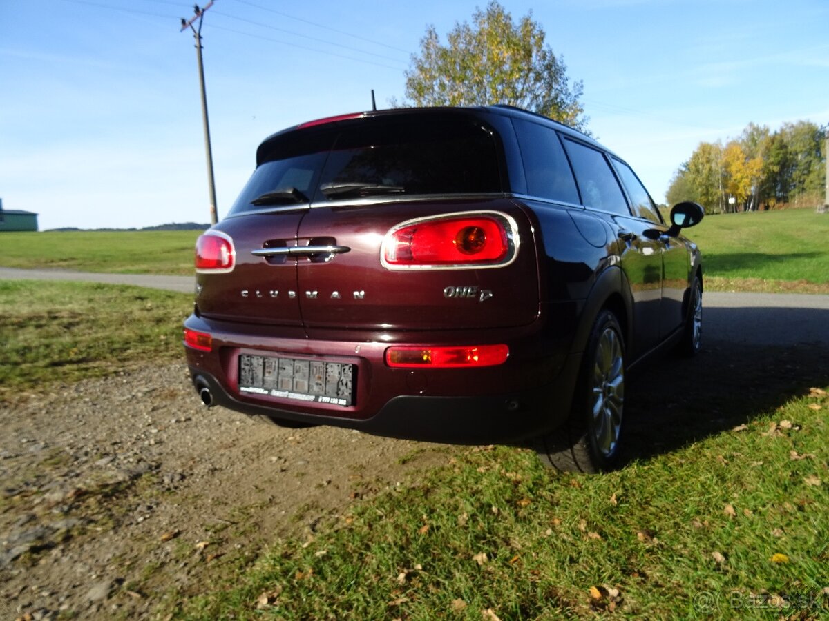 Mini Clubman One 1,5D 85kW 1x maj. pěkná výbava - 3