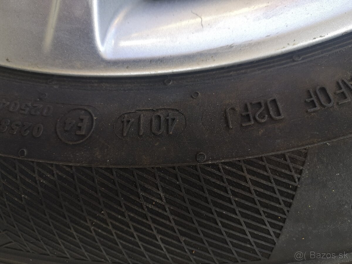 Predám hliníkový disk elektrón a pneumatika - 3