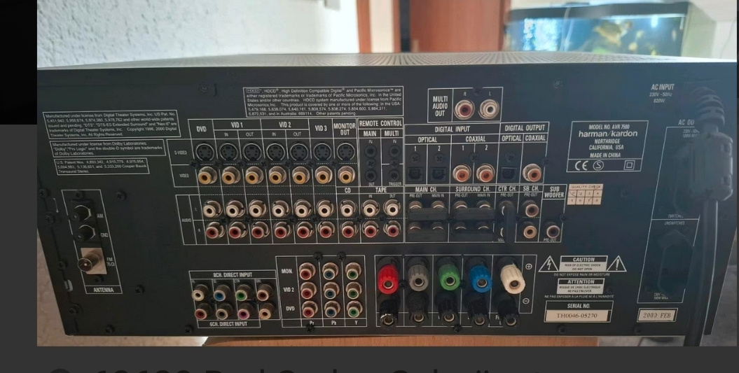 High end Harman Cardon 7500 - 3