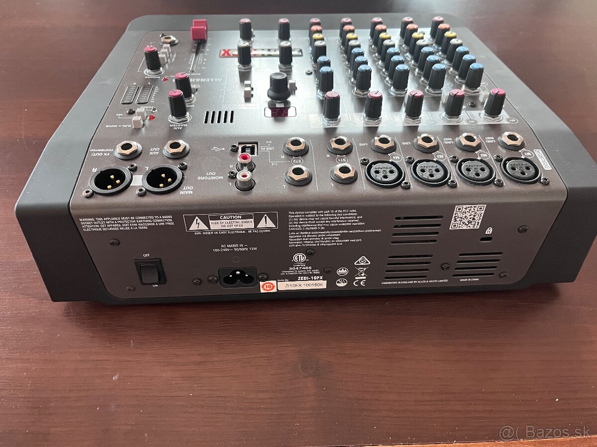 Predám Mixpult Allen & Heath ZEDi-10FX - 3