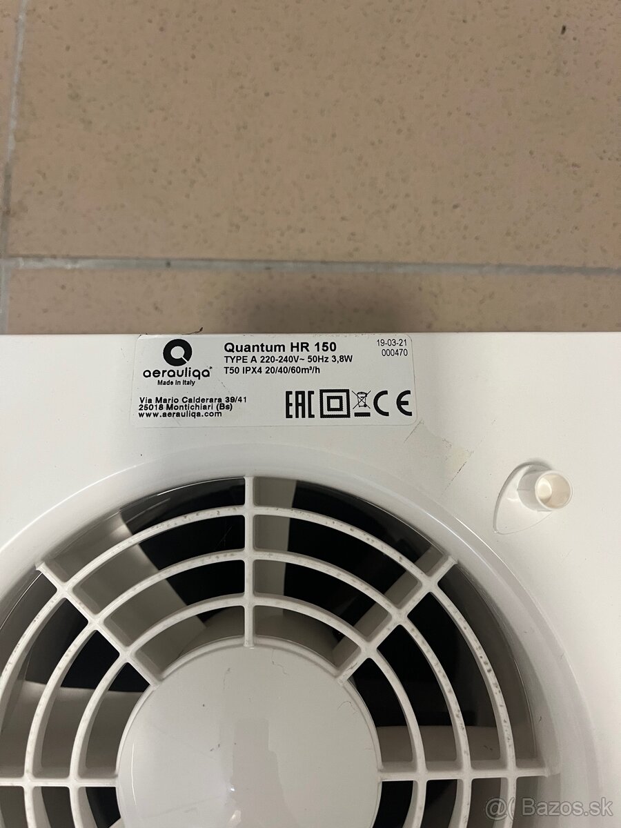 Aerauliqa Quantum HR 150 - 3