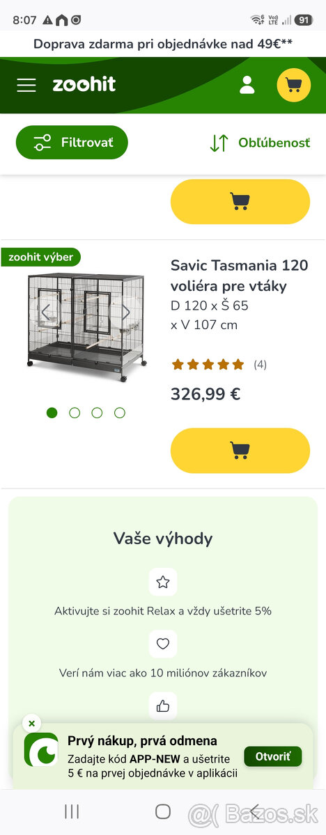 voliera pre papagaje - 3
