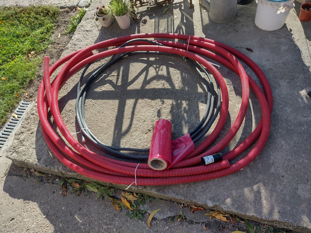 Predám privodný kábel AYKY 4x16 + chranička+fólia výstražná - 3