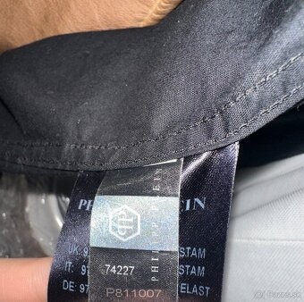 Philipp plein košela L čierna - 3