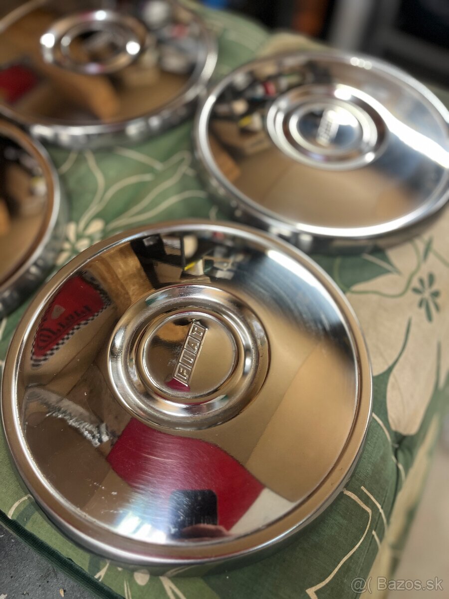 Fiat 127, 128 chrom puklice - 3