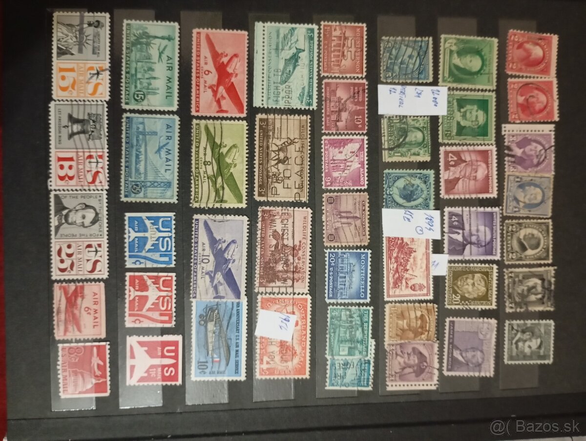 Album známok USA - 3