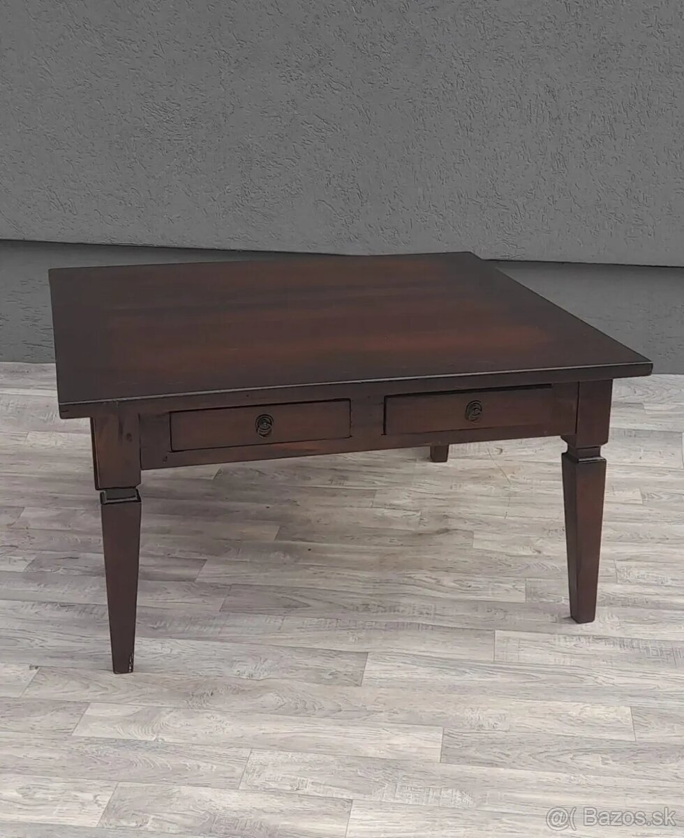 Stolík konferenčný teakový. - 3