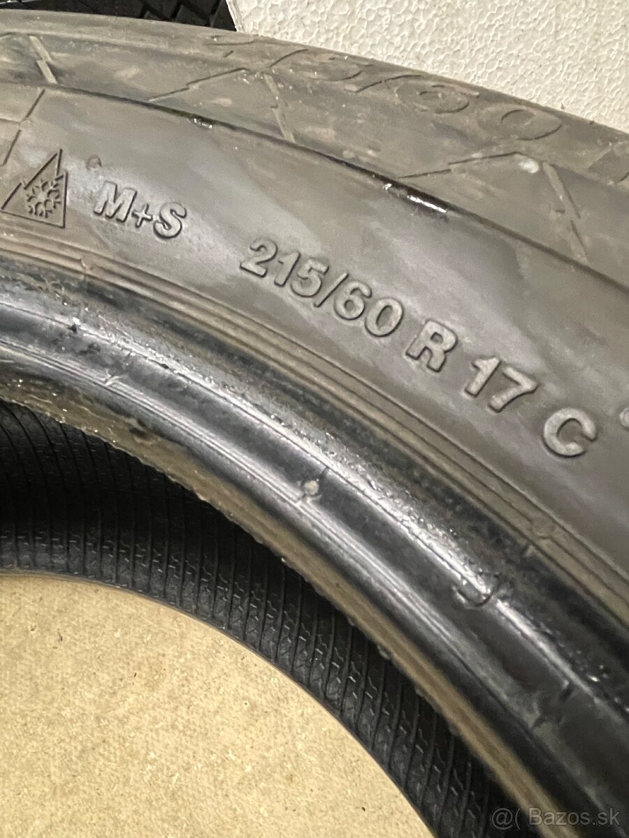 Continental 215/60 R17C zimné - 3