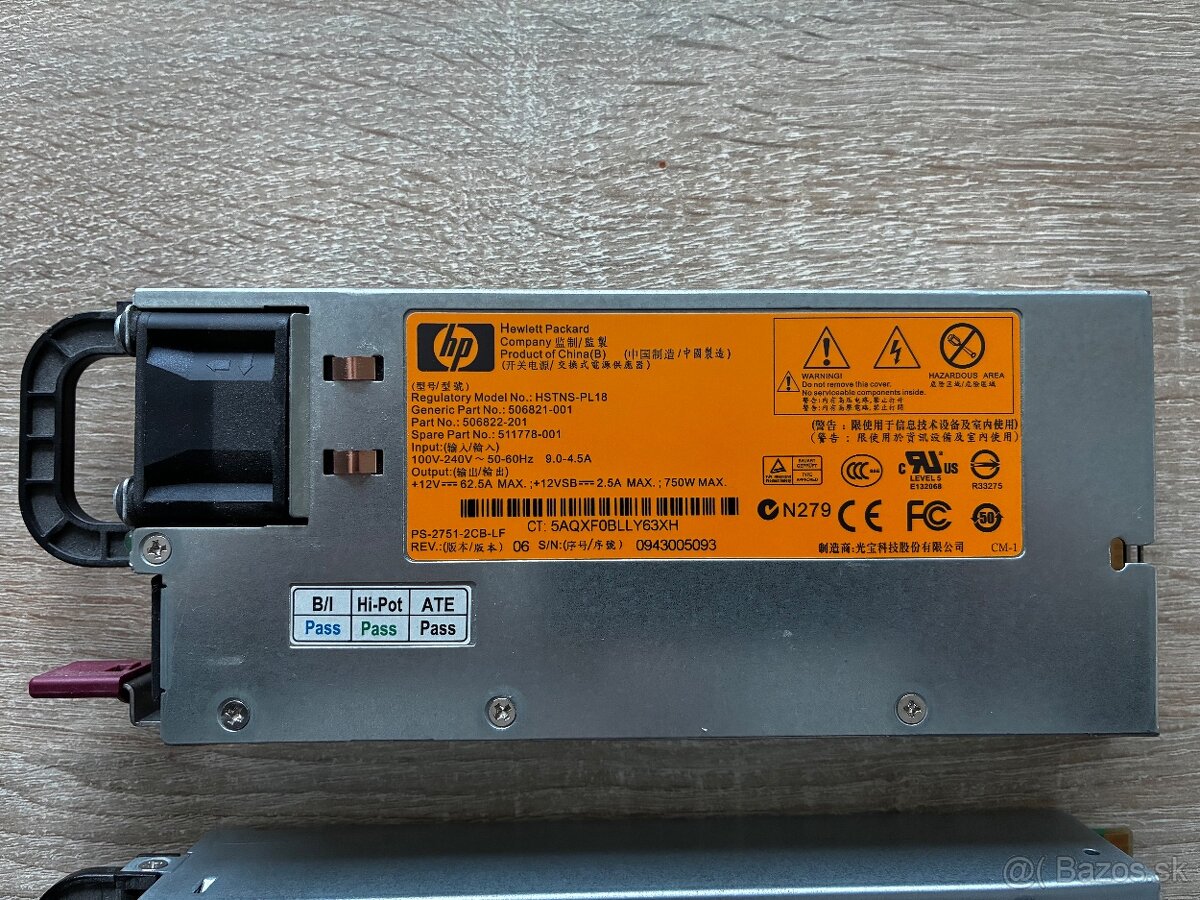 serverovy zdroj z HP ProLiant DL380G6 - 3