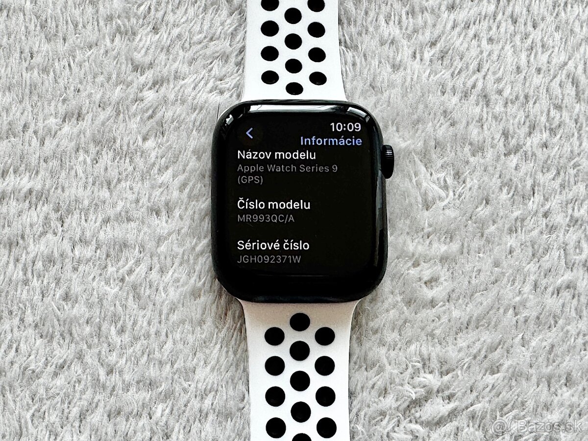 Apple Watch 9 45mm, TOP STAV, ZDRAVIE BATÉRIE 100% - 3