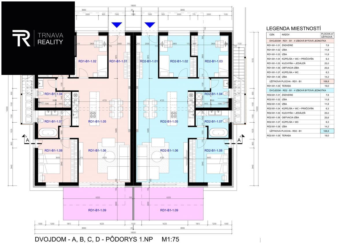 Bývanie v najlepšej lokalite 4 izbový byt 109 m2 so záhradko - 3