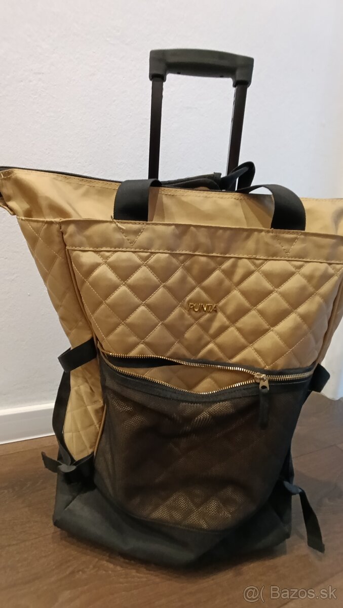 Nákupná taška na kolieska - Wheel Classy Gold - PUNTA - 3