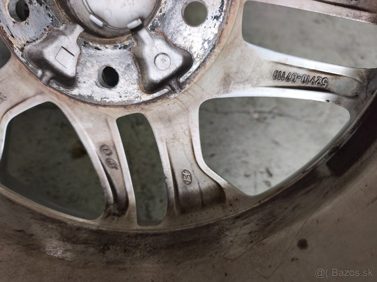 Alu disky 5x114,3 r16 na Hyundai Tuscon pneu 215/70 r16 - 3