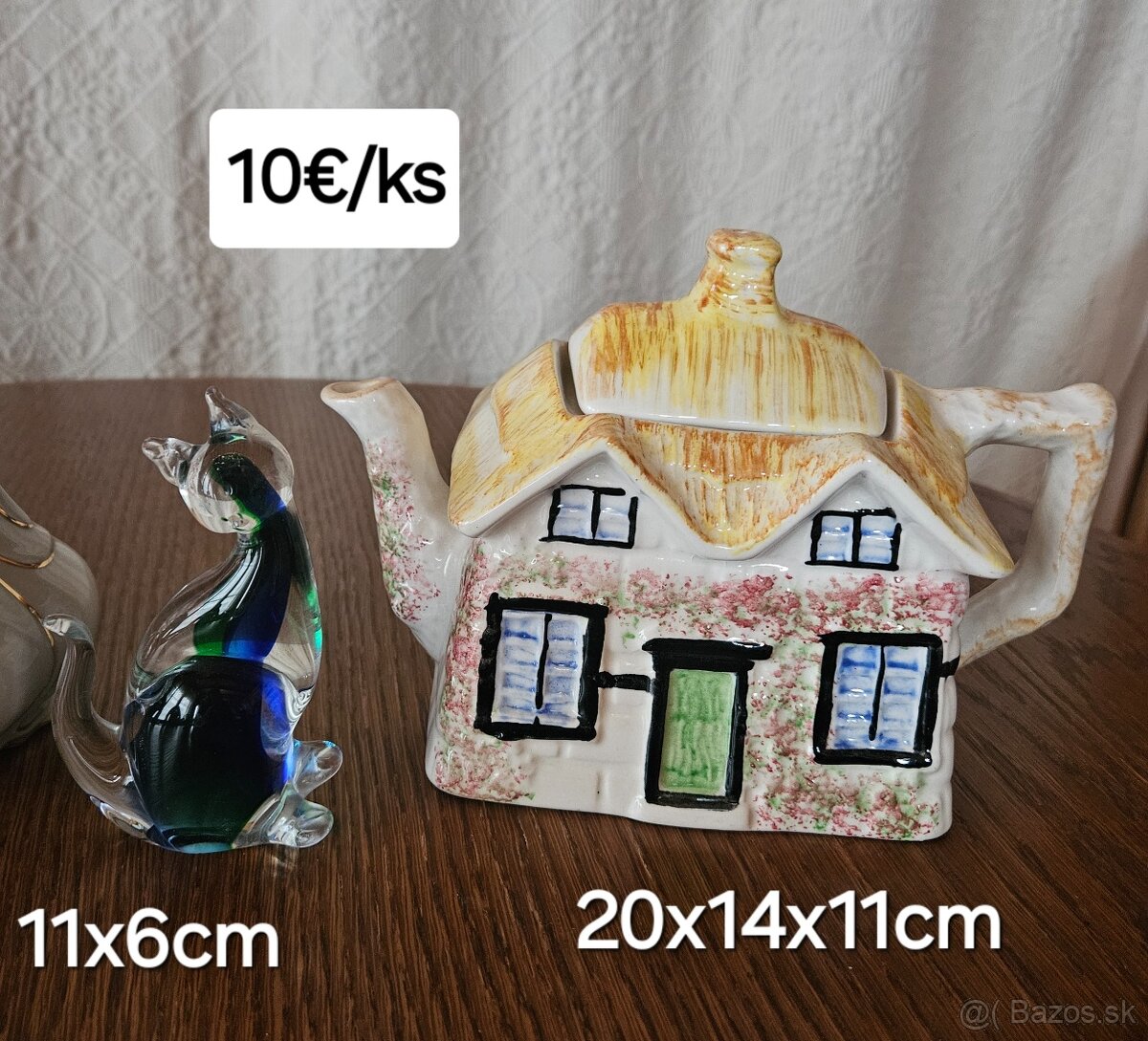 DEKORACIE SKLO/PORCELÁN/KERAMIKA - 3