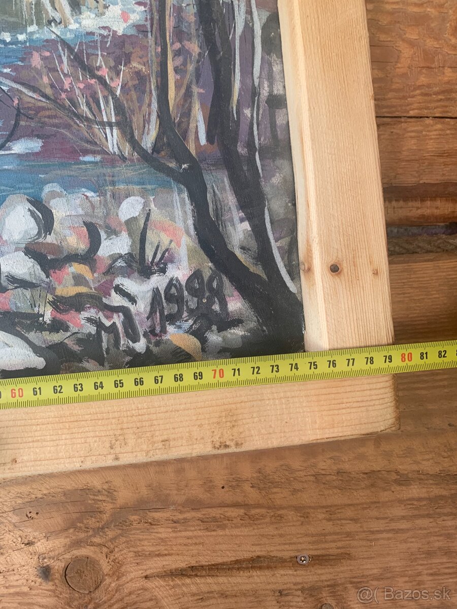 Staré okno + starý obraz - 3