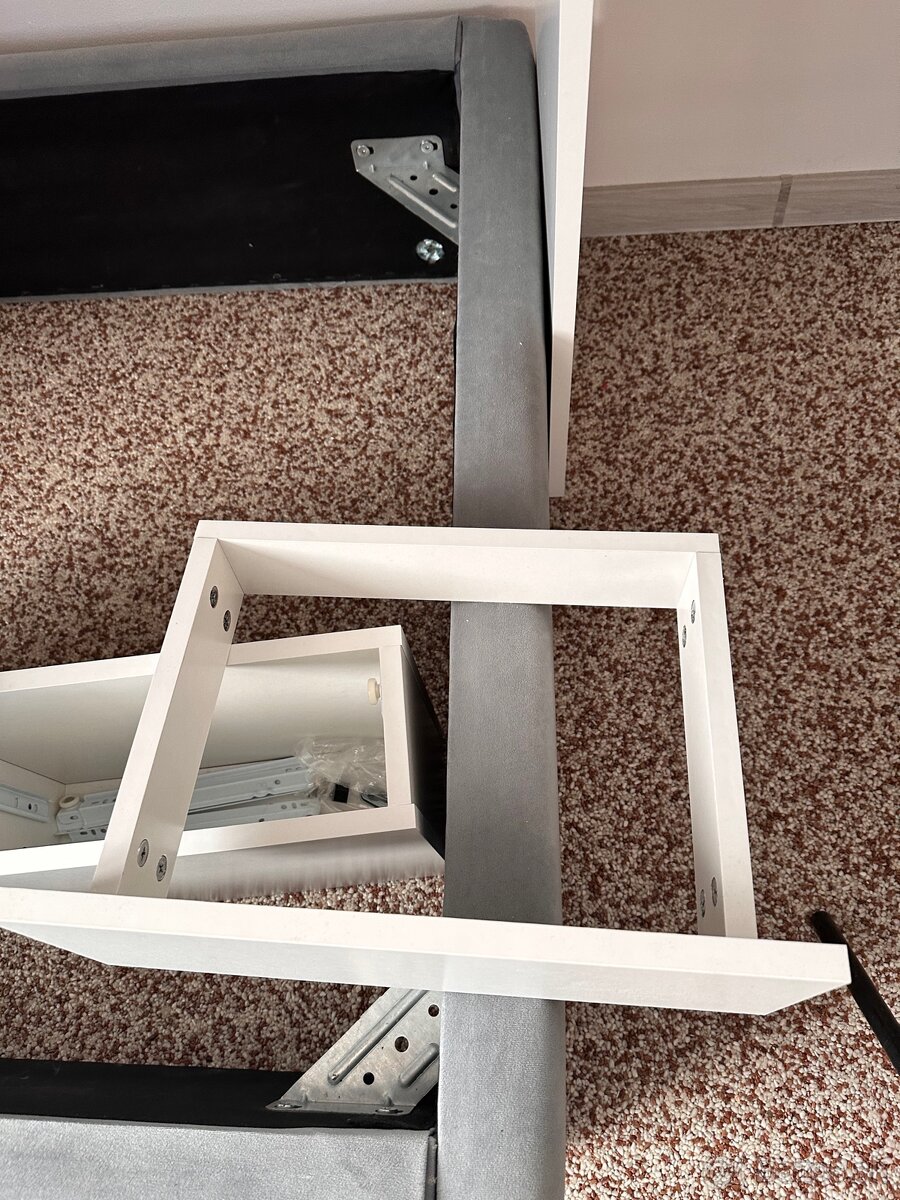 Nástenné nočné stolíky 2 ks, - 3