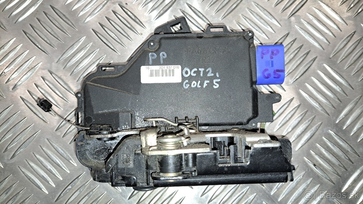 ZÁMKY DVERÍ - OCTAVIA 2, GOLF 5 - 3