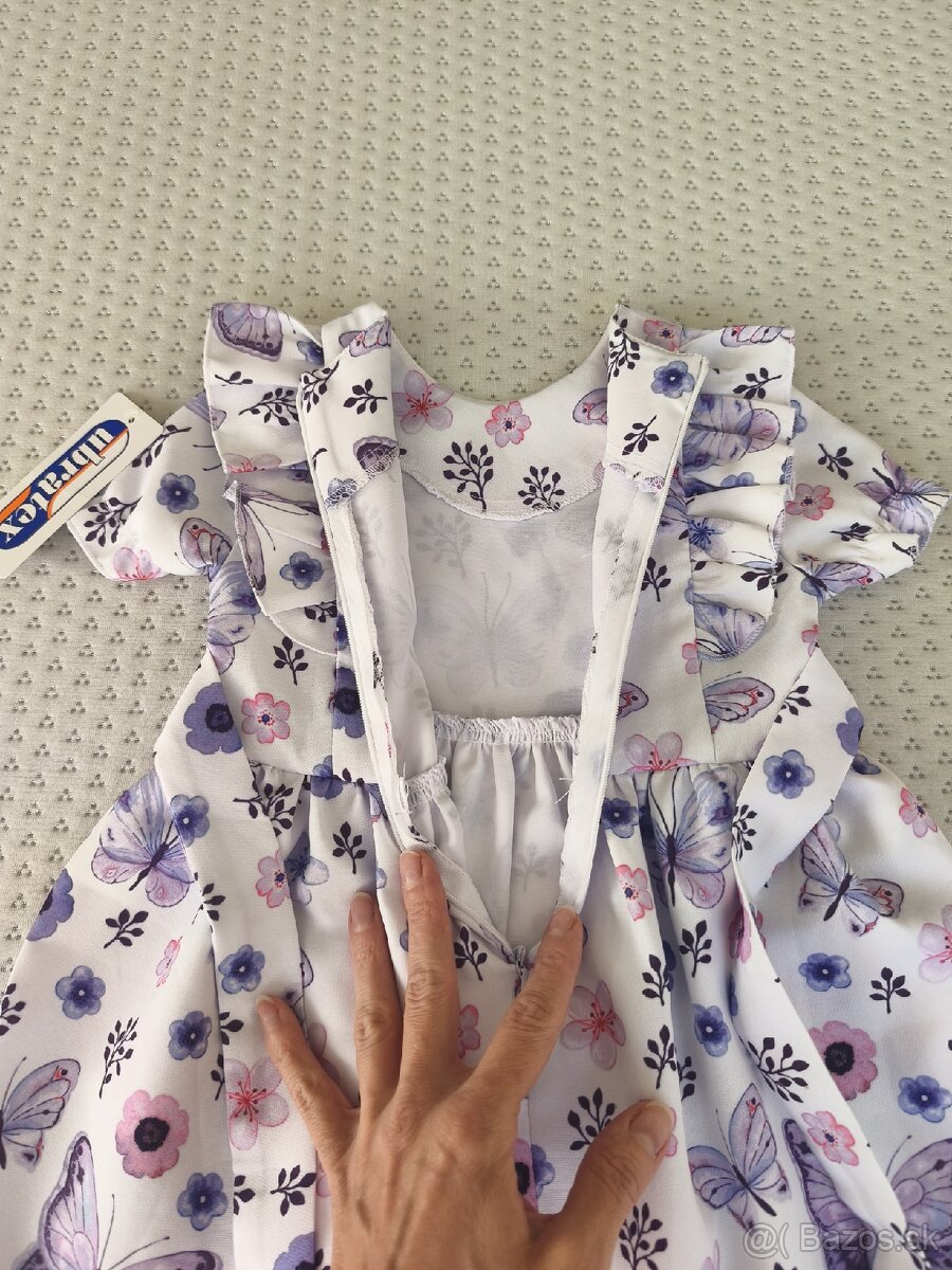 Dievčenské príležitostné šaty - 3