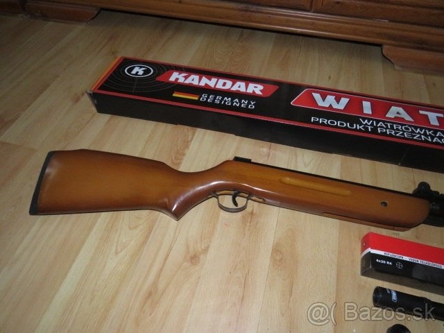 Predam novu vzduchovku KANDAR,5.5 mm,puskohlad,diabolky - - 3