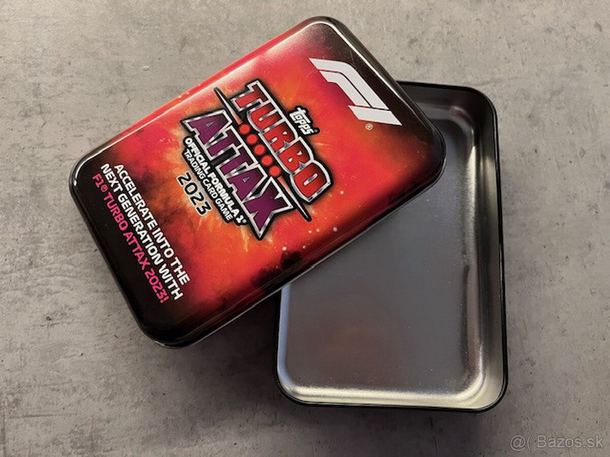 Plechovka F1 Turbo Attax - 3