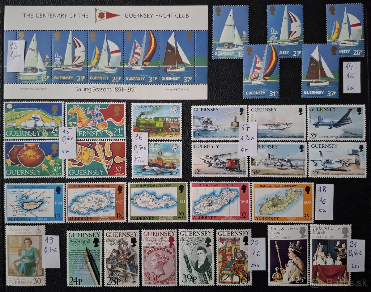 Postove znamky 10 (109poloziek) - 3