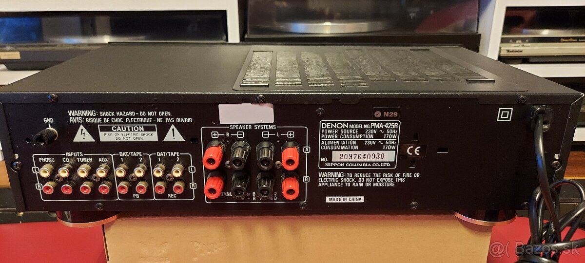 Predám zosilovače Denon a JVC - 3