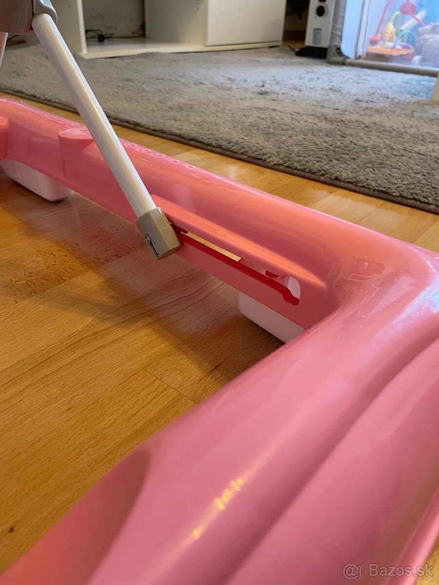 Detské chodítko - Ružové - 3