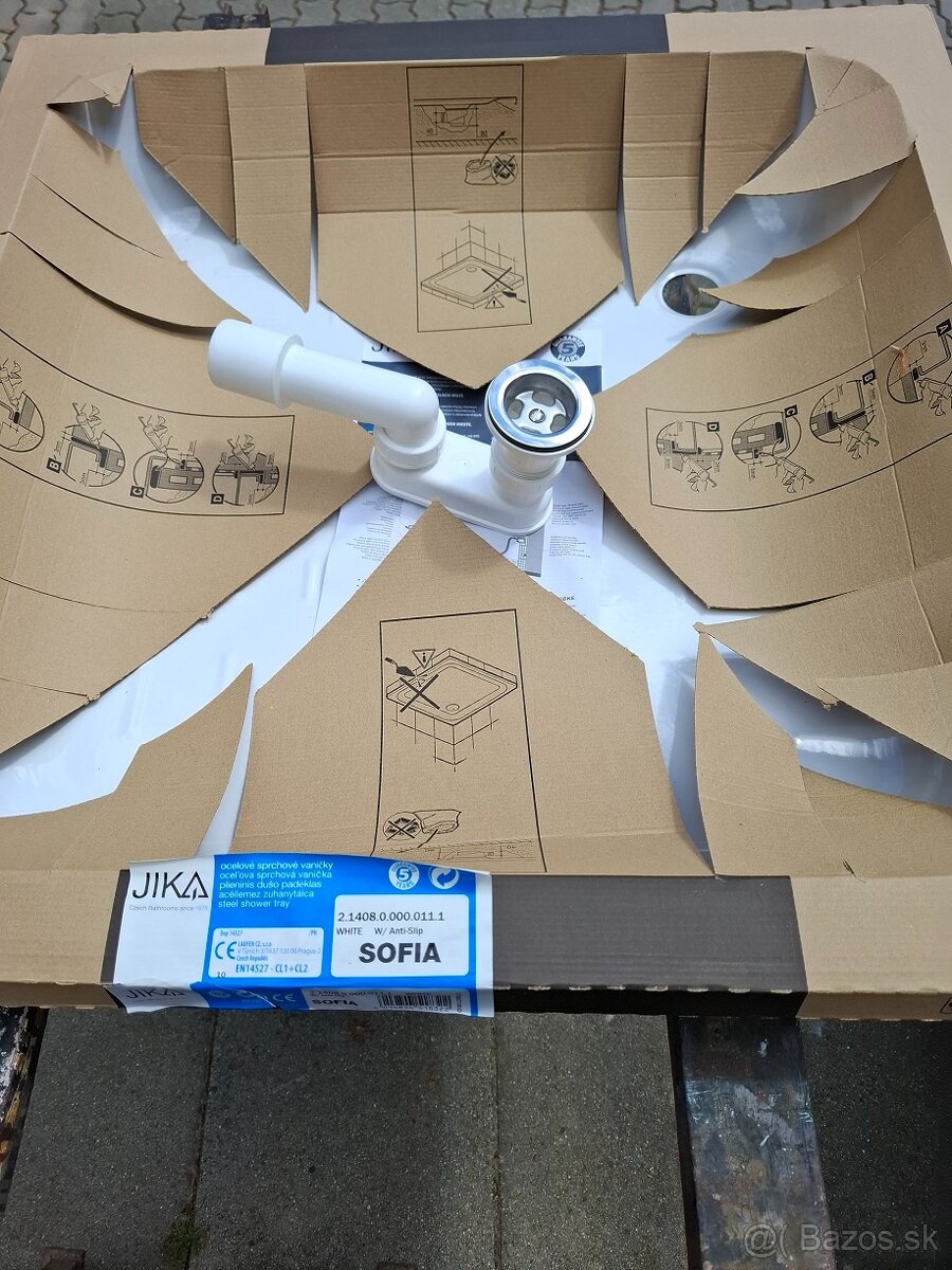 sprchovacia vanička 80x80 - 3