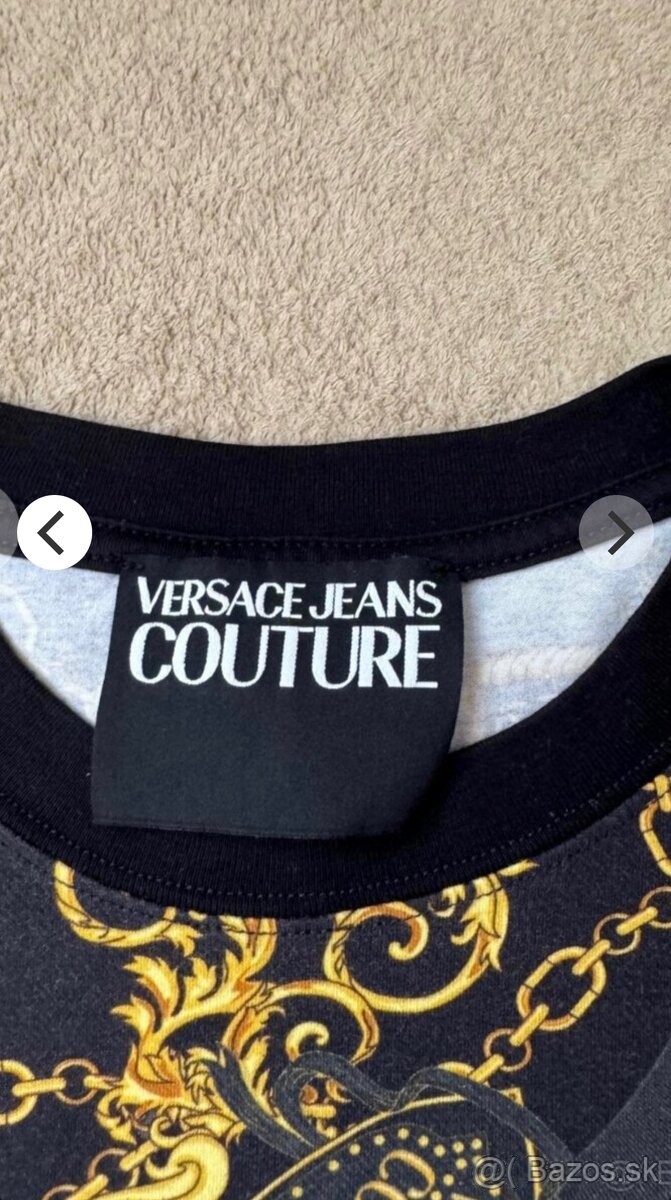 Predám pánske tričko versace - 3