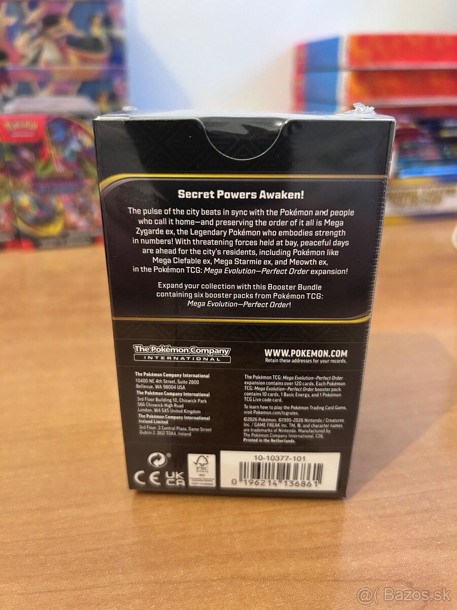 Pokemon Perfect Order Booster Bundle - sealed - 3