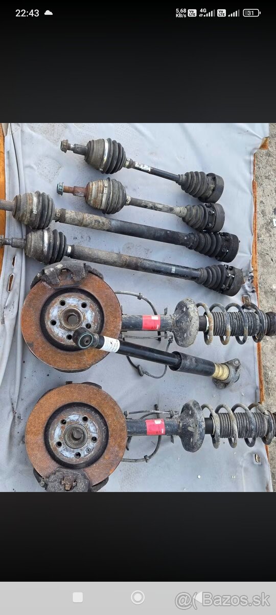 Predám piate dvere škoda Octavia 1 - 3