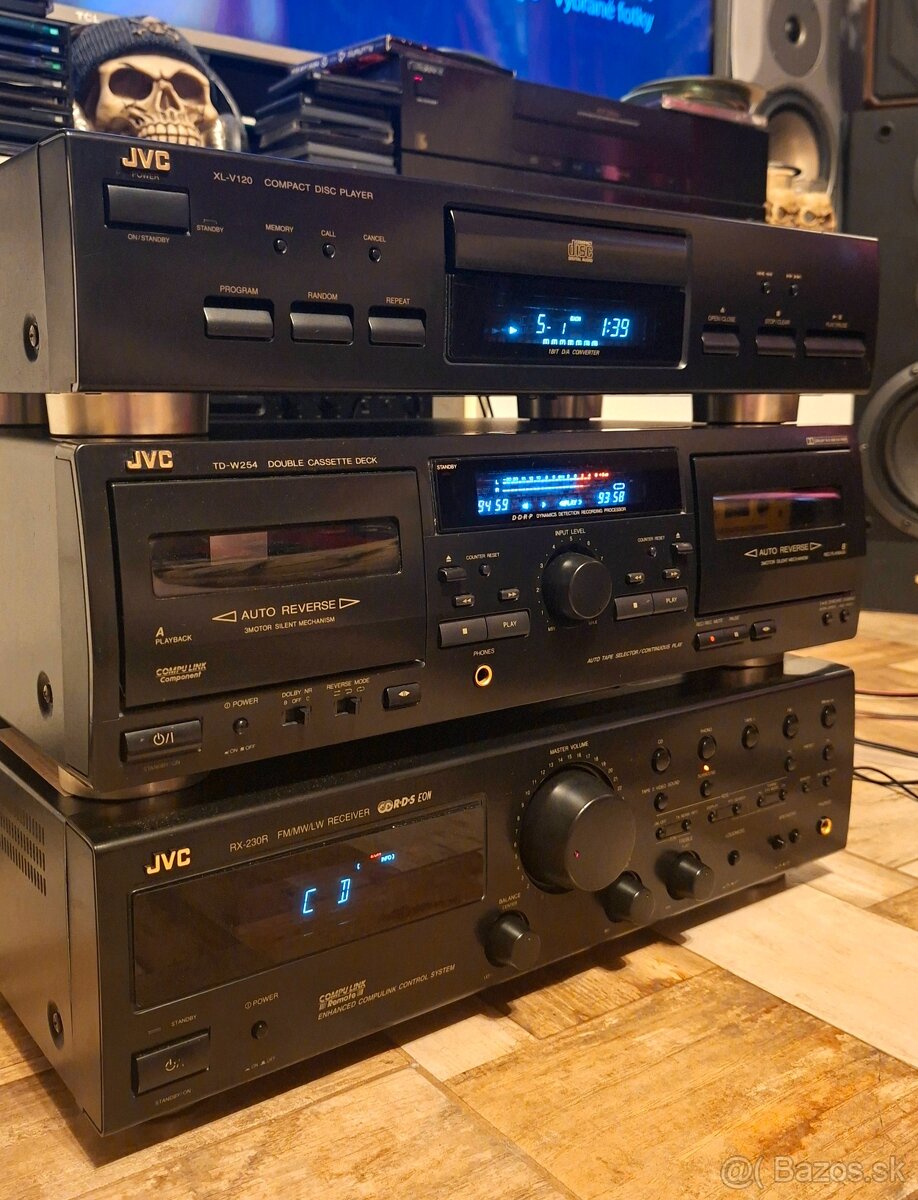 JVC HI-FI 🥰 Zostava + Bluetooth adaptér 👍 - 3