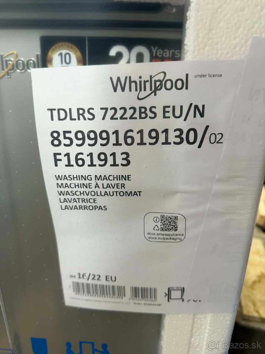 Whirpool Práčka - 3
