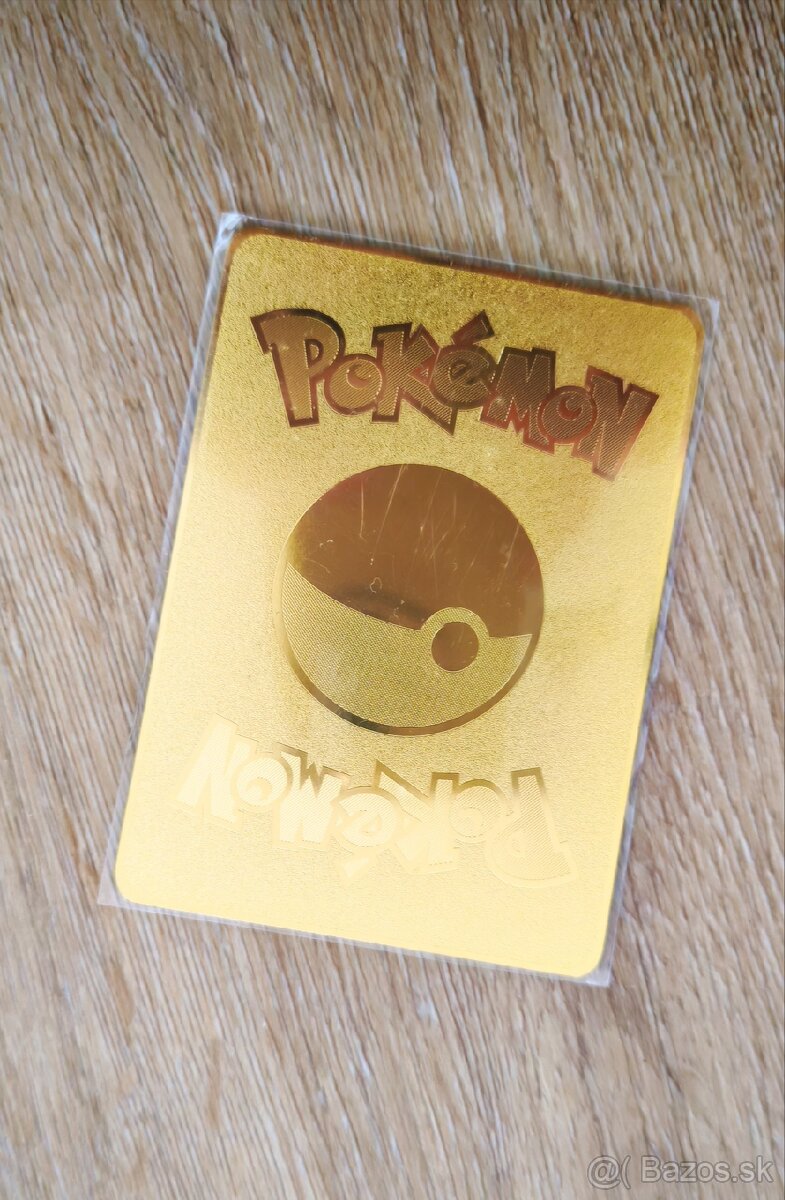 Kovové pokémon karty - 3