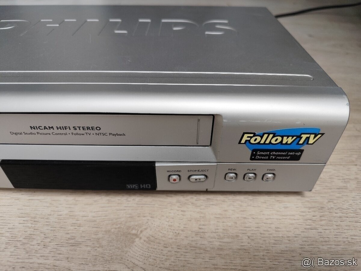 Videorekordér Philips VR540, 6-hlavový - 3